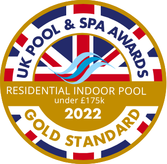 Crystal Leisure are proud to have earned a Gold Standard in the UK Pool and Spa Awards 2022 for Best Residential Indoor Pool Under 175k